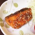 ゆみのしん's cooksnap of when they made お弁当に！鮭の胡麻味噌マヨネーズ焼き.