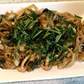 やーまんピー's cooksnap of when they made 牡蠣とエノキタケのニンニクバター醤油炒め.