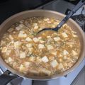 ぽんゆり3's cooksnap of when they made 鶏ひき肉で子供も食べられる本格麻婆豆腐！.