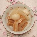 ☆AMR☆'s cooksnap of when they made あったか！車麩と蕪の白玉あんかけ煮.