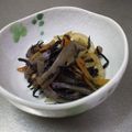 おりょせん's cooksnap of when they made 突きこんにゃくとひじきの煮物.