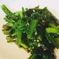 ずむずむずんこ's cooksnap of when they made わかめと春菊のナムル風常備菜.
