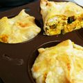 miracle's cooksnap of when they made ほうれん草とリコッタのミニキッシュ.