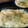 ばばばんrs's cooksnap of when they made 基本のホワイトソース（冷凍）で鮭グラタン.