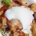 下つ弓張り's cooksnap of when they made 甘めのタレで簡単焼き鳥(焼鳥丼、串焼)！.