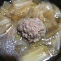ココキキララ's cooksnap of when they made 白菜と肉だんごのスープ.