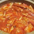 YUKIKOblue's cooksnap of when they made 純正ごま油香るトマト鍋.