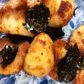 maaaayuu's cooksnap of when they made ぺったんこ里芋の味噌バター炒め.