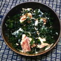 nosso's cooksnap of when they made 鯖の水煮缶と生ワカメのマヨネーズ和え.