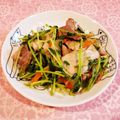 Richland☆Y's cooksnap of when they made ～シンプルに♪豆苗と豚肉の炒め物～.