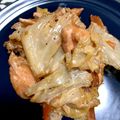 けんよこ's cooksnap of when they made 鮭とキャベツのマヨ炒め.
