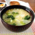 ちゃぴ♥'s cooksnap of when they made 味噌汁（小松菜＋大根）.