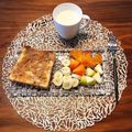 ちゃぴ♥'s cooksnap of when they made ピーナッツバターと蜂蜜のトースト.
