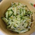 nanaきち's cooksnap of when they made もやしときゅうりのさっぱりナムル♪.