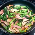 yukis2s's cooksnap of when they made 小松菜のバターコンソメ炒め 超簡単美味い.