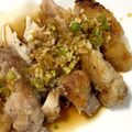 クックGXY3W☆'s cooksnap of when they made 揚げずに簡単♡本格ジューシー油淋鶏.