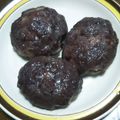 ameうめ's cooksnap of when they made 残りご飯と餅で出来ちゃう？！簡単おはぎ♡.