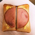 みりん調味料's cooksnap of when they made 朝食に☆超簡単 ハムマヨトースト☆.