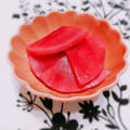 Satoco❋'s cooksnap of when they made 簡単＾＾紅芯大根（大根）のお漬物.