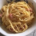 honokaokan's cooksnap of when they made 特損 カルボナーラ.