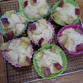 phnanzu's cooksnap of when they made 糀甘酒とさつまいもの3色蒸しパン.