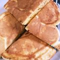 Jasmine's cooksnap of when they made BPなし。子供が喜ぶふかふかパンケーキ.