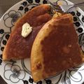 きいろのおはな's cooksnap of when they made 柿のパンケーキ.