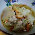 こころんち☆'s cooksnap of when they made ちゃんこ鍋の出汁.
