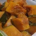 ゆるмαмα's cooksnap of when they made おばあちゃんのかぼちゃの煮物　～黒糖使用.