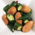 クロップホッパー's cooksnap of when they made うましっオクラとベーコンのバター醤油炒め.