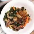 yudondon's cooksnap of when they made 簡単チャプチェ（レンジ）.