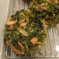 メイプル⌘'s cooksnap of when they made サクサクで美味い♡人参葉のかき揚げ.