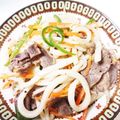 イノビー's cooksnap of when they made 牛肉入り焼うどん.