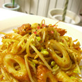 Fire-King's cooksnap of when they made ◎もやしとちくわのカレー炒め◎.
