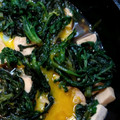 nonako's cooksnap of when they made 簡単！白菜と春菊のすき焼き風卵とじ.