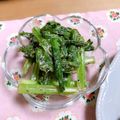 hikaru514's cooksnap of when they made かぶの葉とかにかまのポン酢マヨ✿.