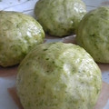 シリアルママ's cooksnap of when they made よもぎまんじゅう.