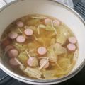 クックZVL9NR☆'s cooksnap of when they made 野菜とウインナーのコンソメスープ.