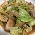 sora_h's cooksnap of when they made キャベツと鶏肉の味噌バター炒め.