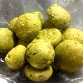 aikocafe☆彡's cooksnap of when they made レンジで超簡単♪和風抹茶スノーボール.