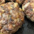 yurietti's cooksnap of when they made 椎茸入り♪ポン酢で簡単ハンバーグ.