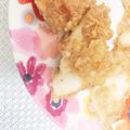 ちぴmnt's cooksnap of when they made むね肉柔らか♪マヨコーンフレーク焼き.