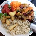 ちうママ's cooksnap of when they made スペインの味☆金時豆とソーセージの煮込み.