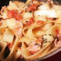 ☆はあ☆'s cooksnap of when they made トマトとモッツァレラのフェットチーネ.