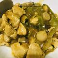 ほなち〜's cooksnap of when they made チンゲン菜と鶏モモ肉のオイスター炒め.