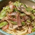 クック7RK4JC☆'s cooksnap of when they made ランチにキャベツとベーコンの和風パスタ☻.