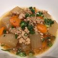 ma◎ru's cooksnap of when they made 絶対に失敗しない！ 大根と鶏挽肉の煮物.