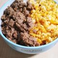 あさここなっつ's cooksnap of when they made フライパン一つで二色丼♪.