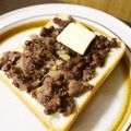＊実月＊'s cooksnap of when they made ❁サツマイモあんこチーズトースト❁.