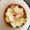 なち1225sd's cooksnap of when they made 御節余りかまぼこでアレンジ　卵とじ.